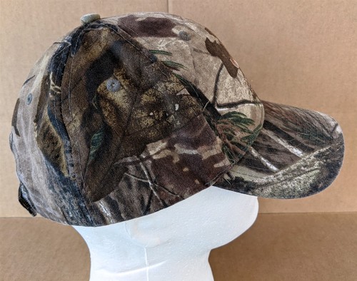 John Dixon & Associates Embroidered RealTree Deer Hunters Baseball Hat Cap Camo - Picture 4 of 7