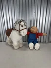 Vintage 1984 Cabbage Patch Kids Cowboy & Show Pony Horse