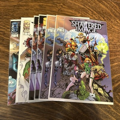 Shattered Image #1-4 complete series - Kurt Busiek - Spawn - Savage Dragon