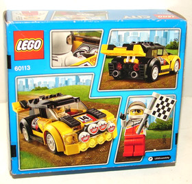 LEGO City: RALLY CAR (60113) *NEW SEALED* Retired Set W/ Airborne MINIFIG