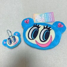 Narumiya Characters ANGELBLUE Pouch Badge Angel Blue Face Pouch