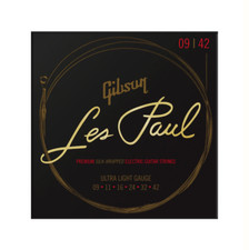 Gibson Les Paul Premium Silk Wrapped Electric Guitar Strings 09-42