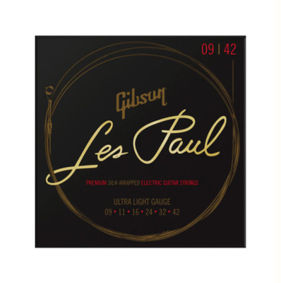 Gibson Les Paul Premium Silk Wrapped E-Gitarrensaiten 09-42