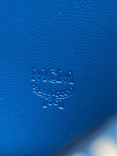 Mcm Zip Around Lrg 12 Credit//Long Wallet/Pvc/Blk/All-Over Pattern/Men'S - Picture 3 of 7