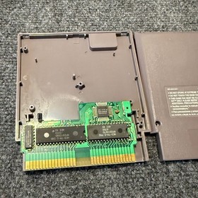 Mario's Time Machine Nintendo NES Cart and Instruction Manual Authentic Tested