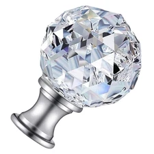 3 Pack Lampshade Knob Screw Decorative Knobs for Christmas Finials