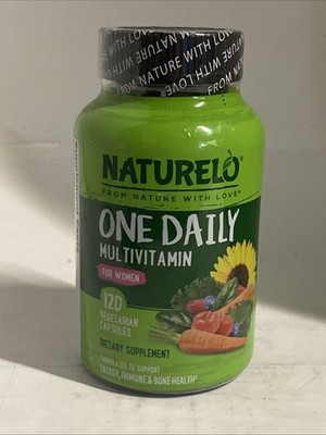 NATURELO One Daily Multivitamin for Women w/B12, 120ct 2/26