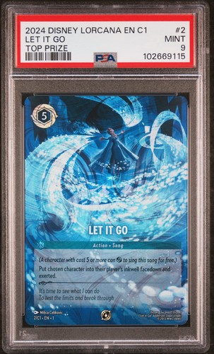 Let It Go graded PSA 9 for sale on eBay