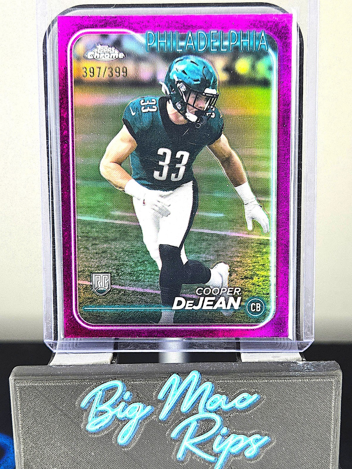 2024 Topps Chrome - Rookies Cooper DeJean #232 Magenta Refractor (RC) 397/399🔥