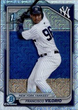 2024 Bowman Chrome #BCP-169 Francisco Vilorio Prospects Mojo Refractors
