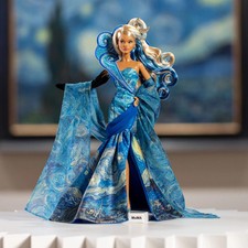 Barbie x MoMA Vincent van Gogh Doll  The Starry Night  Museum of Modern Art