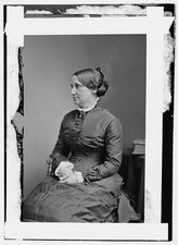 Photo:Rutherford B. Hayes wife Lucy Webb Hayes 1870s portrait