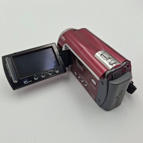 JVC GZ-MG330REK Everio 30GB HDD Camcorder. Candy Apple Red. Working. *VGC*. refB - Picture 3 of 8