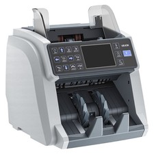 Mixed Denomination Bill Cash Counter with Counterfeit Detection, External