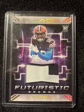2022 Panini Black - Futuristic David Bell #FUT-DBE Gold /10 (MEM, RC)