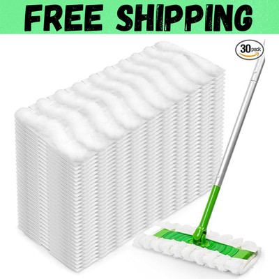 Dry Mop Pads for Swiffer Sweeper Heavy Duty Pet Sweeping Refills Cloths Cleaning