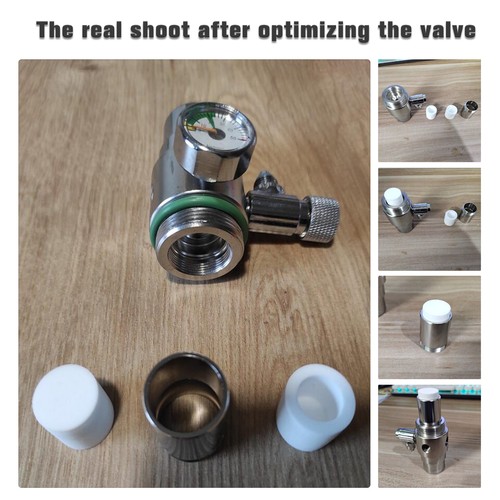 2L Aquarium CO2 Generator System Kit CO2 Edelstahl Zylinder Generator - Bild 9 von 11