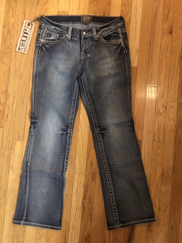 Women’s Jeans Size 12 Cowgirl UP Bootcut 31x34 Aztec - Picture 3 of 7