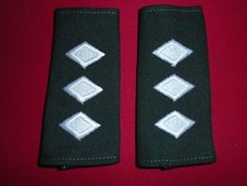 Paar US Army Rotc Colonel Rang Gro&szlig; Schulter Anstecker Schulterklappe, Jahr 1985