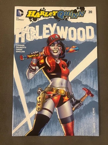 HARLEY QUINN #20 RETAILER INCENTIVE VARIANT : AMANDA CONNER COVER : 2015
