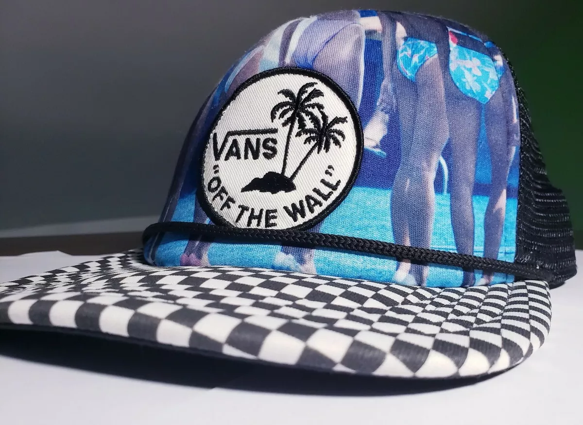 Vans Off The Trucker Hat Vikini Summer Retro Adjustable Cap SnapBack | eBay