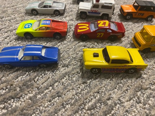Lote de 9 Coches Diecast De Colección Hot Wheels Matchbox Yatming Majorette & Corgi Jr - Imagen 10 de 12