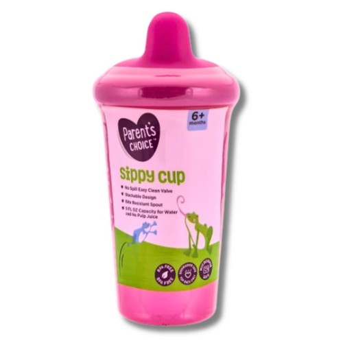 1 taza para sorber con caño duro gris de 9 oz Parent's Choice, edades: 6+ meses, elección de color - Imagen 12 de 16