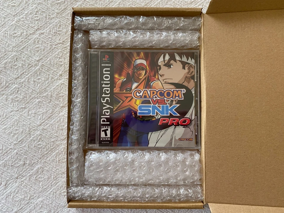 CAPCOM vs SNK Pro PS1 - NTSC-U/C USA VGC CIB - High Quality Packing - Tracked - Image 2 of 4