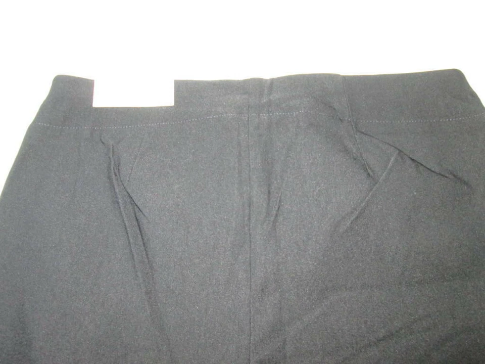 Pantalones Cortos Chino Chico's Para Mujer Talla 6 Negros Calce Ajustado Pull On Informales Nuevos con Etiquetas Foto 4 de 4