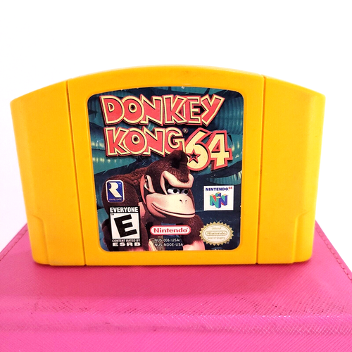 Donkey Kong 64 (Nintendo 64, 1999) N64 Authentic Cartridge Cart Only