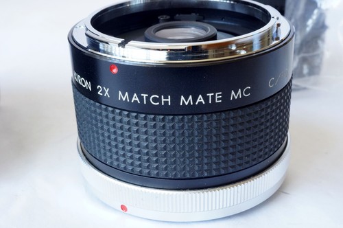 Kiron 2x Match Mate Mc C/fd Canon New in Box Made in Japan - Picture 5 of 6