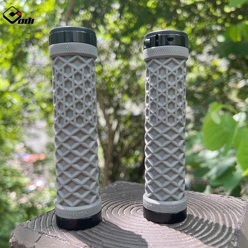 Van Bicycle Handlebar Grips Lock-On Anti-slip Shock Absorption Double Lock Ring - Picture 28 of 31