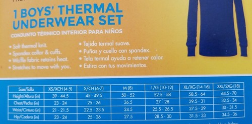 Fruit Of The Loom Boys' Pick Color 2-Piece Thermal Layering Underwear Sets: 4-18 - Picture 2 of 17
