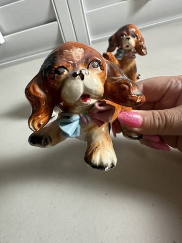 vintage cocker spaniel figurines Set Of 3 - Picture 4 of 16