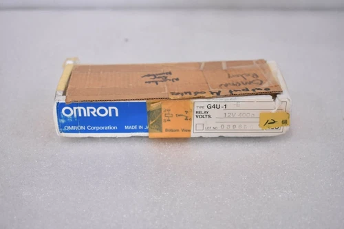 OMRON G4-U-1 POWER PCB RELAY 12V 400o OUTPUT  MODULE MADE IN JAPAN (LOT OF 5)