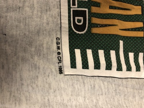 Camiseta gris vintage 1995 gris copa gris XL Saskatchewan - Imagen 11 de 11