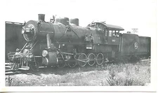 R217 RP 1940s/50s? DTI RR DETROIT TOLEDO & IRONTON RAILROAD TRAIN ENGINE #307