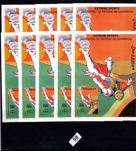 OL 10X SOMALIA 2001 - MNH - EXTREME SPORTS