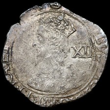 Charles I, 1625-49. Shilling, mm. Triangle In Circle, 1641-43.