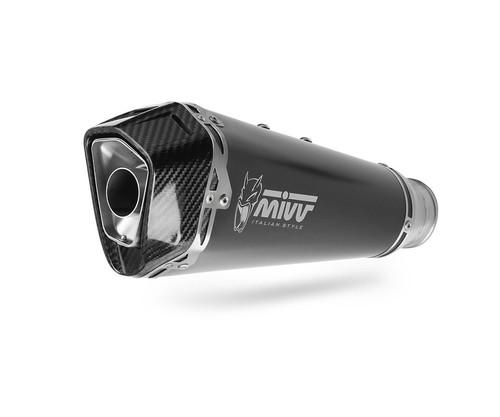 Pot D Echappament MIVV DELTA RACE Noir Triumph Street Triple 765 R 2017 > 2023 - Photo 2/3