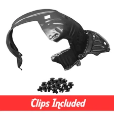 Front Driver Side Fender Liner w/ Clips For 2011-2013 Honda Odyssey HO1248141