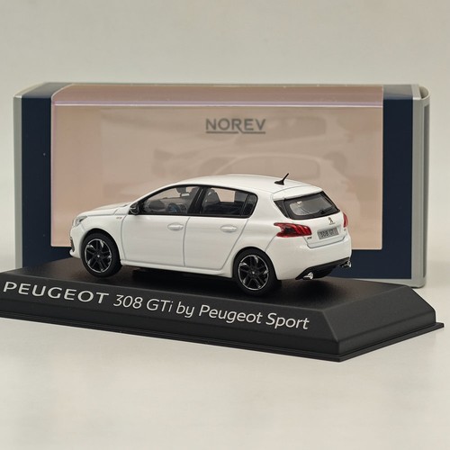 Norev 1/43 Peugeot 308 GTi SPORT VERSIO White Diecast Model Cars Collection - Picture 4 of 7