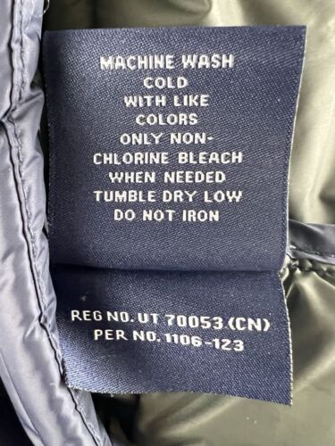 NWT Solaris Down Puffer Vest Men's 3XT Navy Packable Lightweight Outdoors - Picture 11 of 11