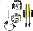 Front Fork Suspension Triple Tree Clamp Disc Brake Dirt Pit Bike Ssr 125cc 110cc