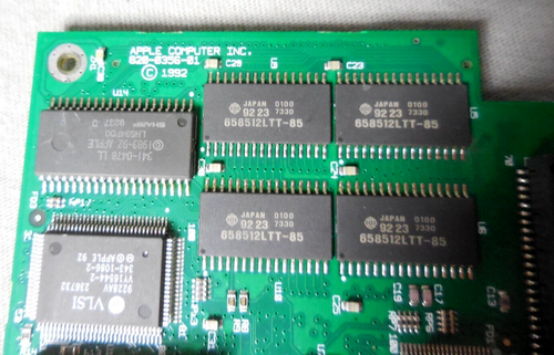 Apple PowerBook 180 CPU Card 68030 CPU p.n. 820-0356-01 Untested - Picture 2 of 5