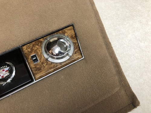 1976-1979 Cadillac Seville Left Brown Interior Panel Light Trim LH OEM Vintage - Picture 2 of 13