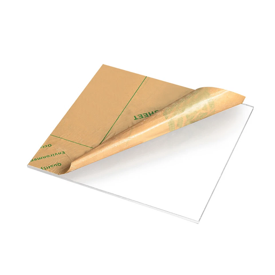 Pannello lamiera plastica trasparente piastra polimetilmetacrilato spessore 1mm 1,5mm 2mm-10mm - Immagine 3 di 4