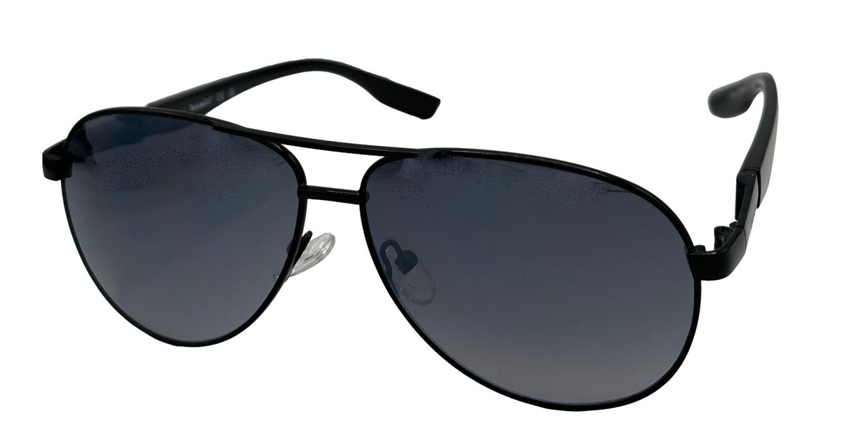 Timberland Sunglass Mens Black Metal Aviator, Smoke Mirror Lens TB7272. 1B Timberland Sunglass Mens Black Metal Aviator, Smoke Mirror Lens TB7272. 1B