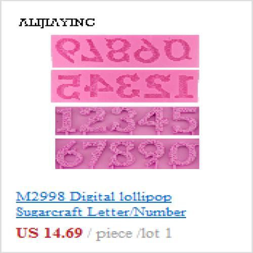 Happy Birthday Letters Silicone Mold Chocolate Fondant Cake Decoration Tools Mou - Bild 20 von 24