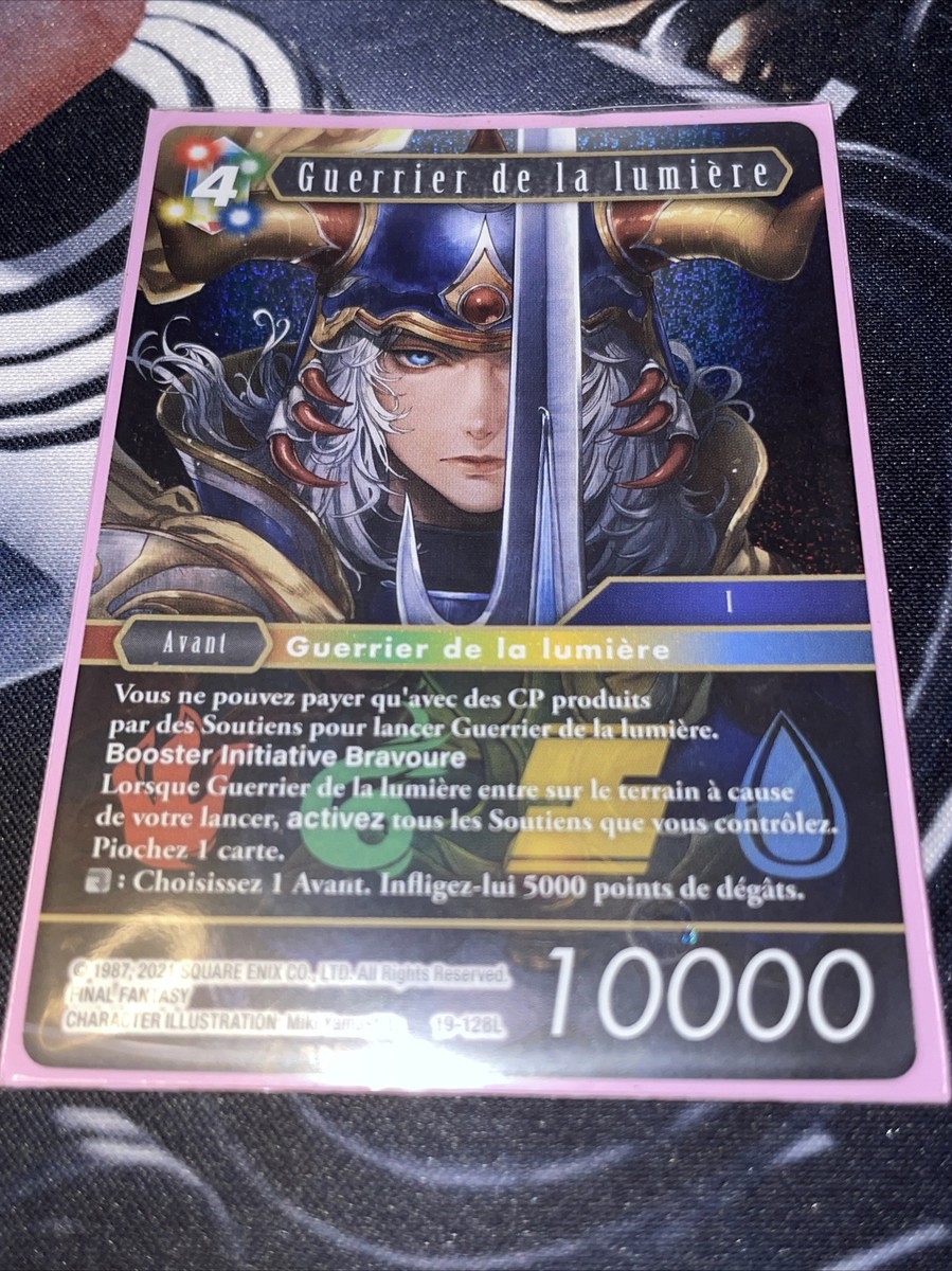 Final Fantasy TCG Warrior Of Light 19-128L Foil (French